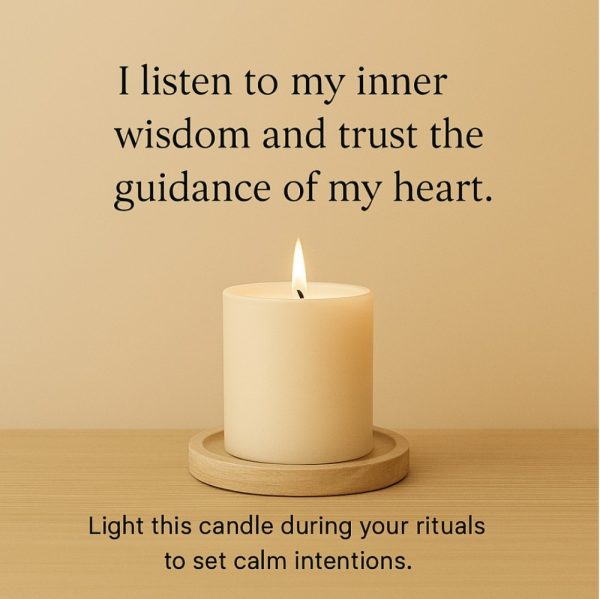 Product Image and Link for Calm Ritual Candle: Set the mood for clarity, calm, and intention.